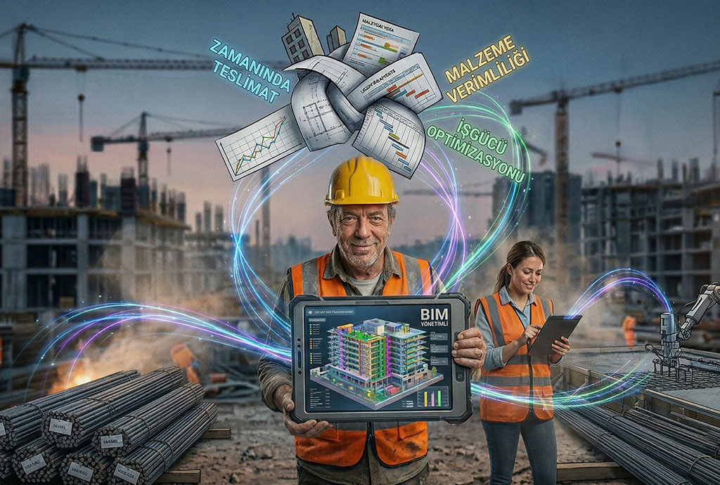 BIM Süreçlerinin Şantiye Öncesi İmalat Kalitesine ve Maliyet Tasarrufuna Doğrudan Etkisi